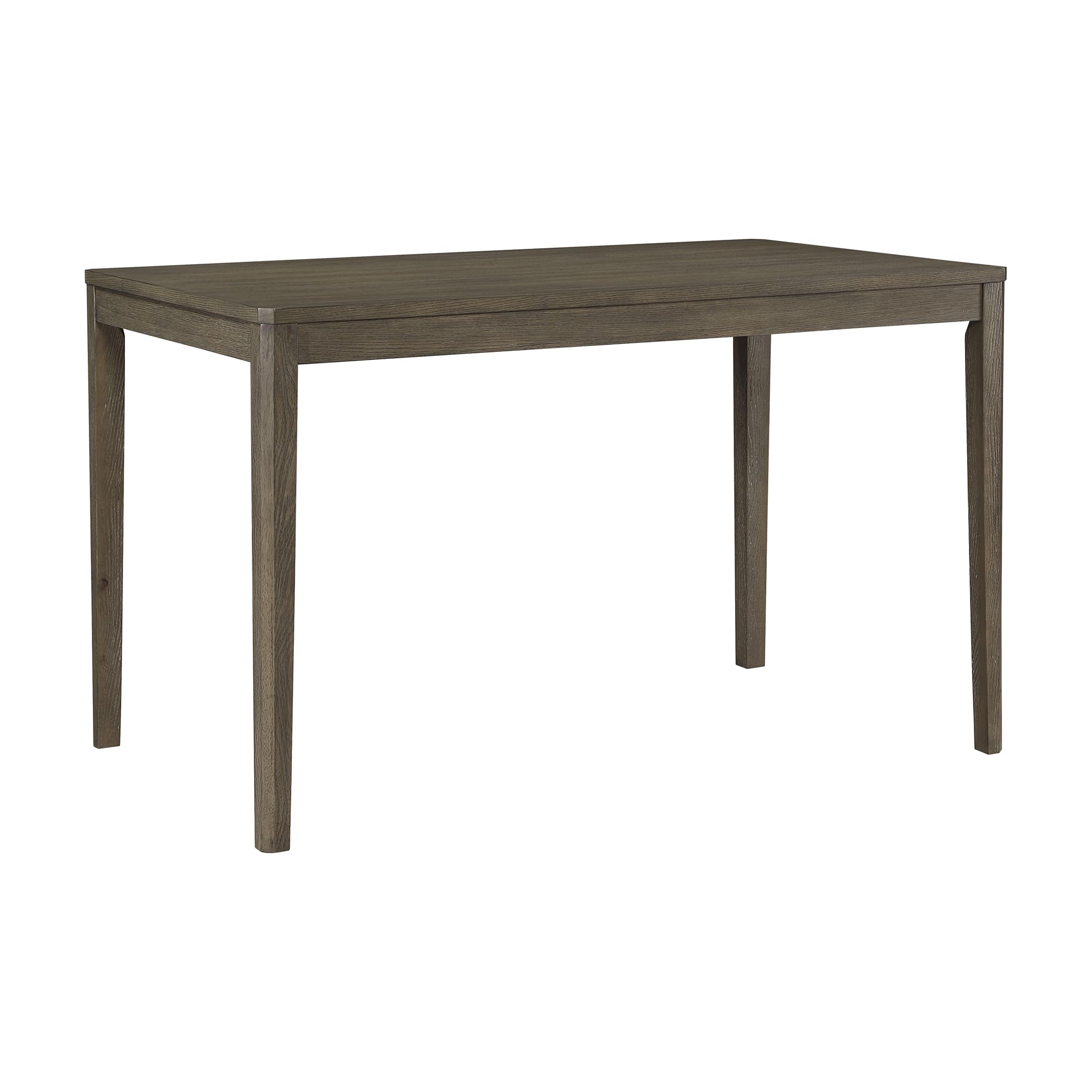 Lexicon 6 Piece Counter Height Dining Table Set, Wooden Counter Height Dining Room Set for 6, Including 1 Kitchen Table, 4 Upholstered Ladder Back Chairs and 1 Bench, Light Brown/Gray - Image 15
