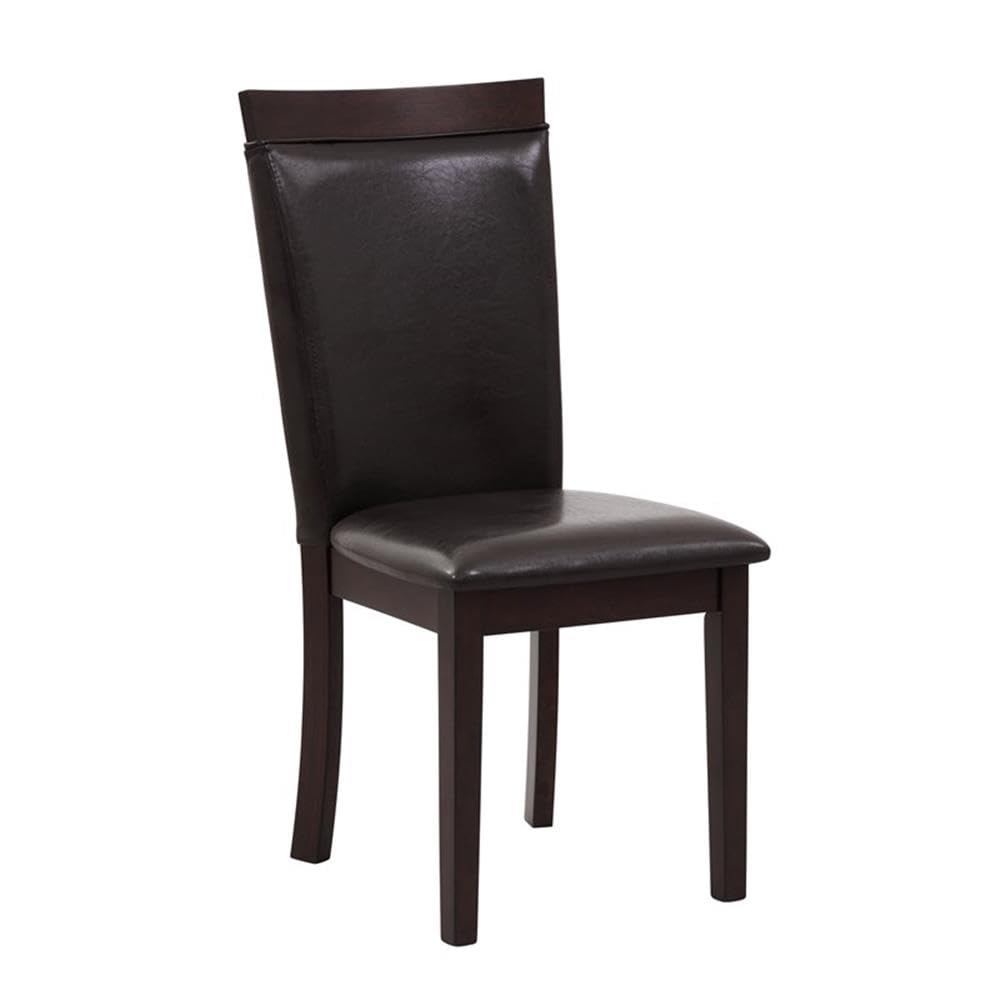 Lexicon Gresham 42.5" Dia Round Dining Table Set, 5-Piece Pack, Espresso - Image 6